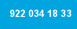 922 034 18 33